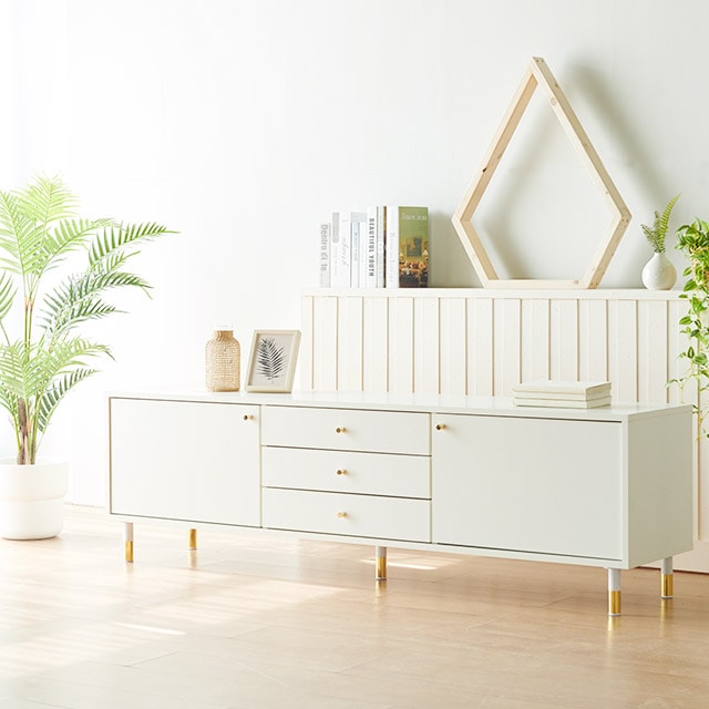 [신상품]헤이몰리 앤의 시크릿 침실 도도 3단 수납 1800 거실장