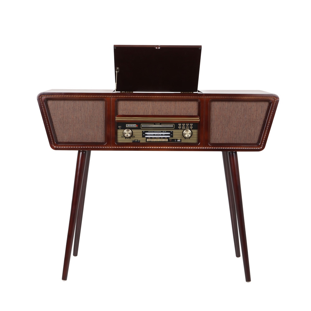 아이이피 i9100 레트로 턴테이블 오디오