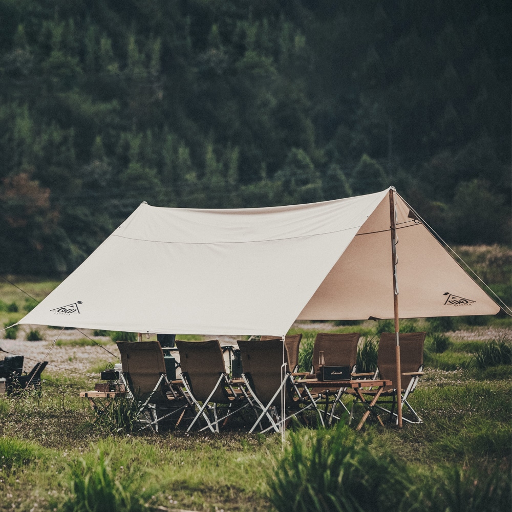 [신상품]오프위크 사각 타프 (4X5) 대형 캠핑용대형타프 여름타프