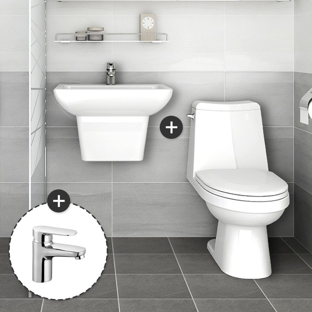 [신상품]대림바스 욕실 부분 리모델링 B (양변기+세면기+수전) - 세면수전(기본)