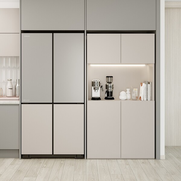 [신상품] 일룸 프리스토 1000폭 수납장 냉장고장(조명형)