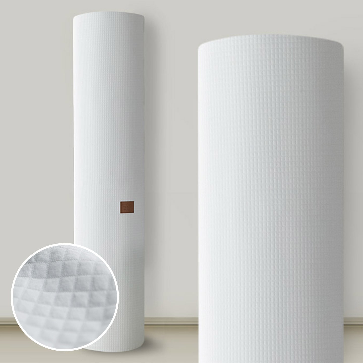 쁘리엘르 비침적은 니트조직 모던스퀘어 스판 스탠드형 에어컨커버 (삼성, 엘지, 캐리어, 위니아) - 멀티 일반