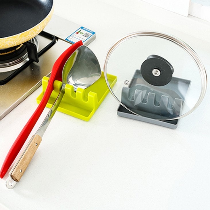 [오늘출발] [신상품] 어가네닷컴 1+1 2P 주방 조리도구 받침대 국자 냄비뚜껑 거치대