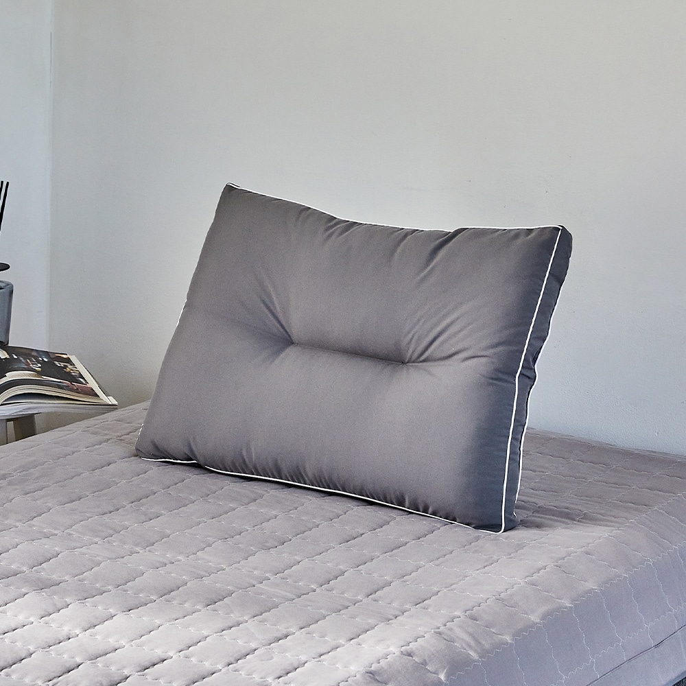 모던하우스 커버가 필요없는 경추굽베개 차콜 50X70 