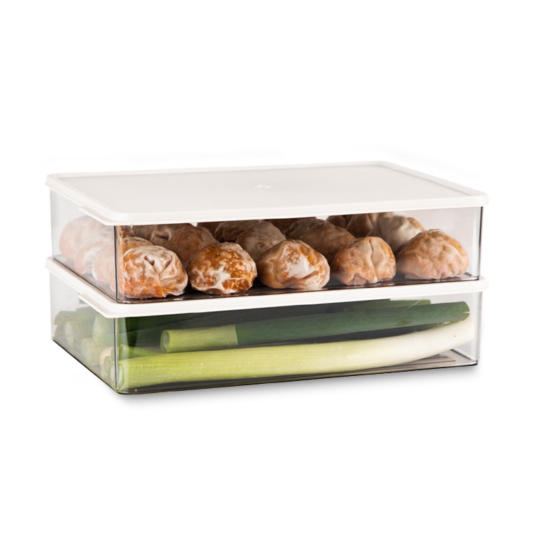 인콕 인콕 크린킵스 냉장고 정리용 투명 밀폐 보관용기 2650ml 2개