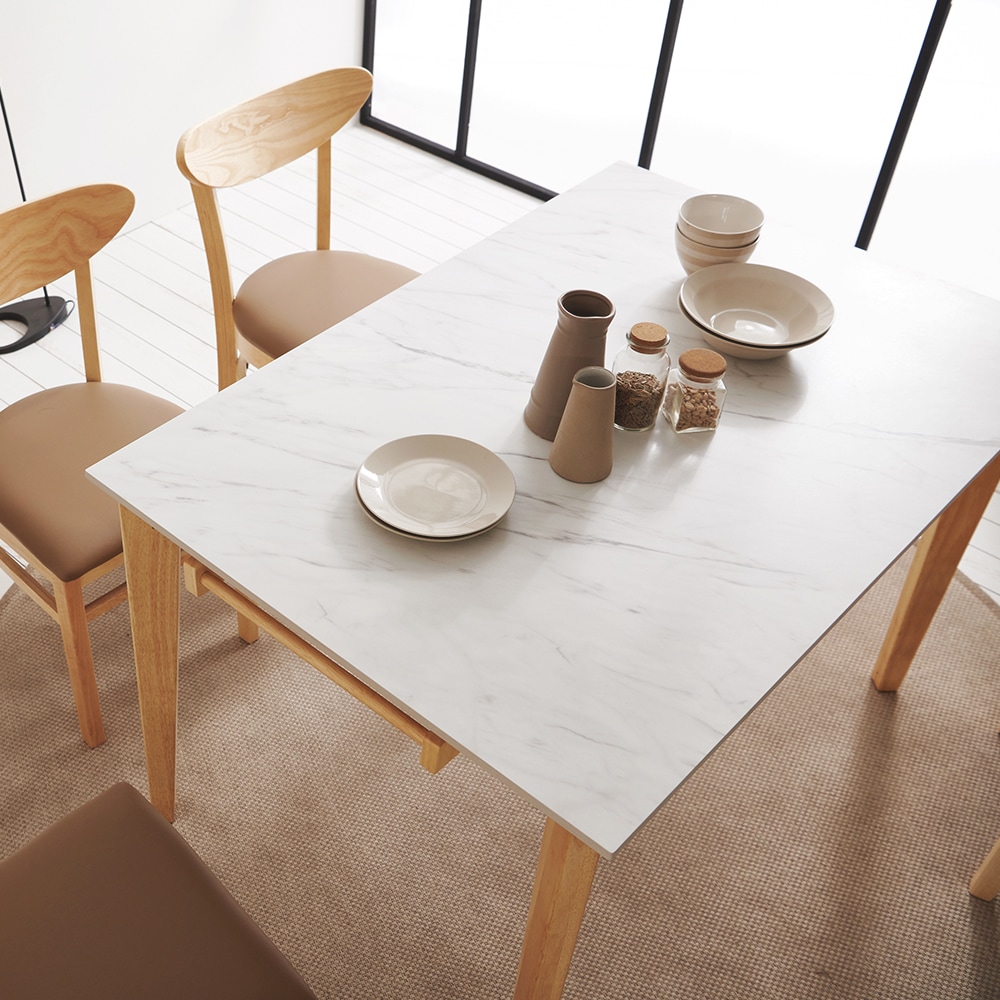 보니애가구 라일라 12T 포세린 세라믹 식탁 테이블 1200 
