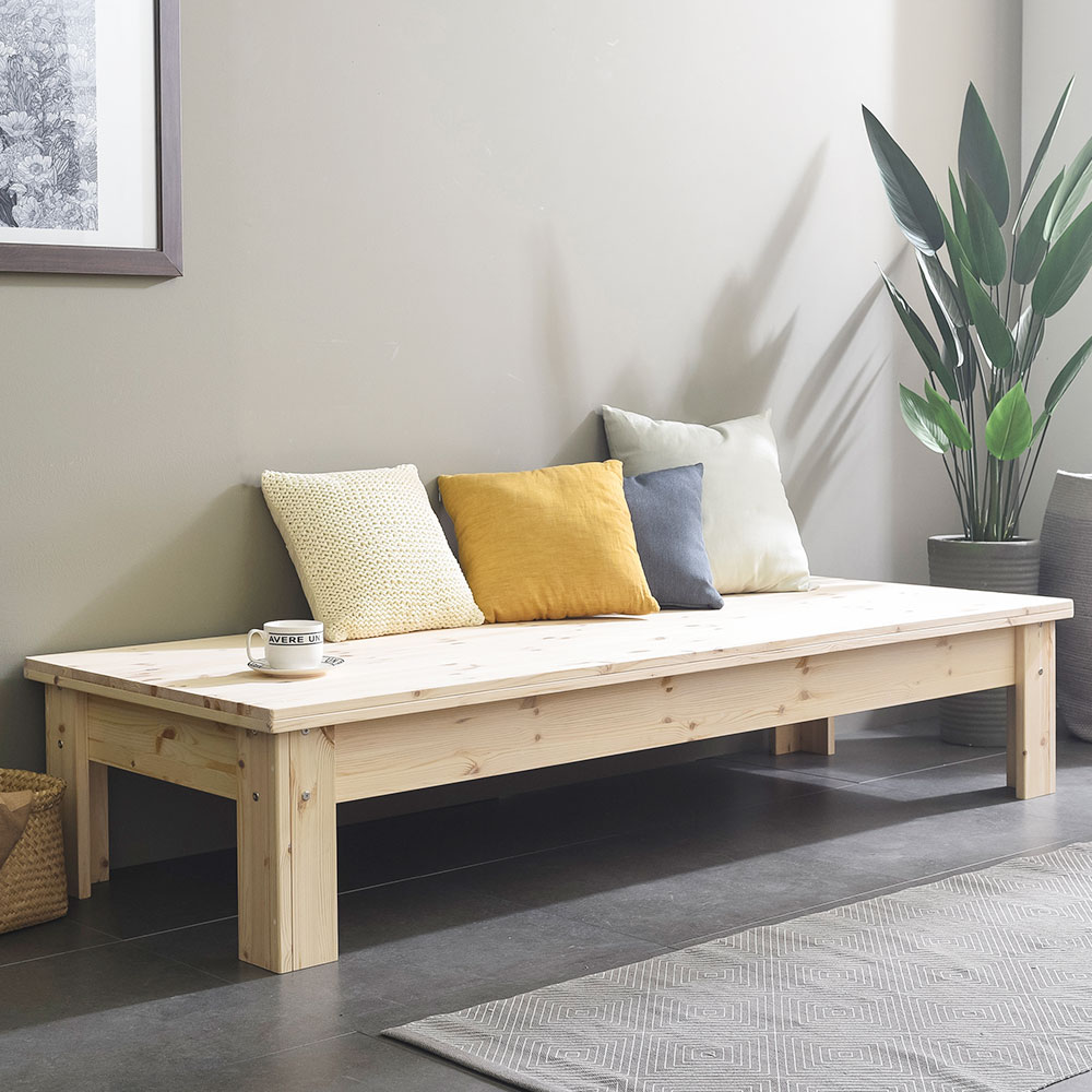 [신상품] 벨리카가구 라이키 원목 소파베드