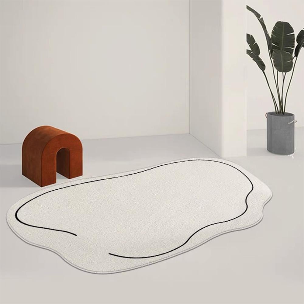 집드리 비정형 사계절 워셔블 부드러운 러그 카페트 2size 2color - 140x200cm_A