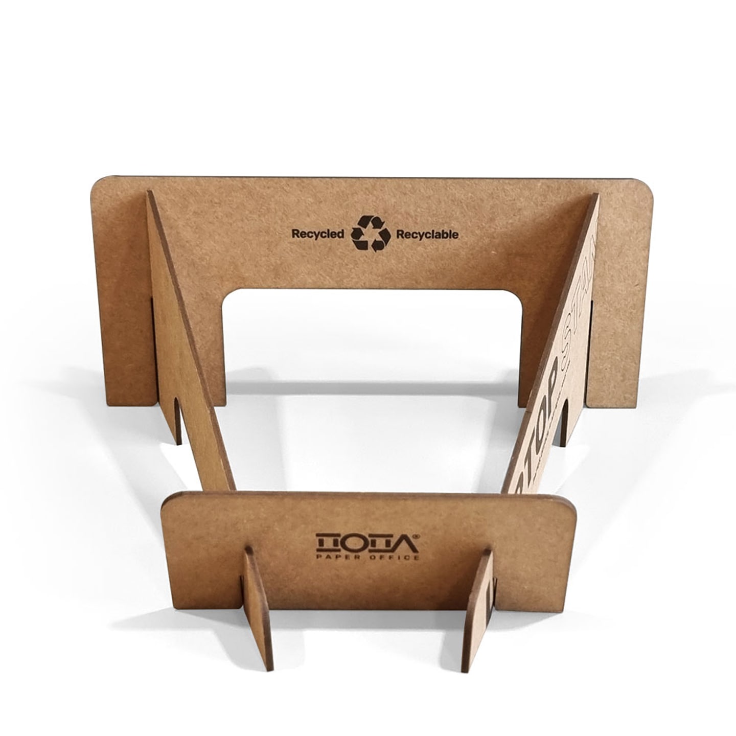 페이퍼어스 종이로 만든 조립식 노트북 받침대 랩탑 스탠드