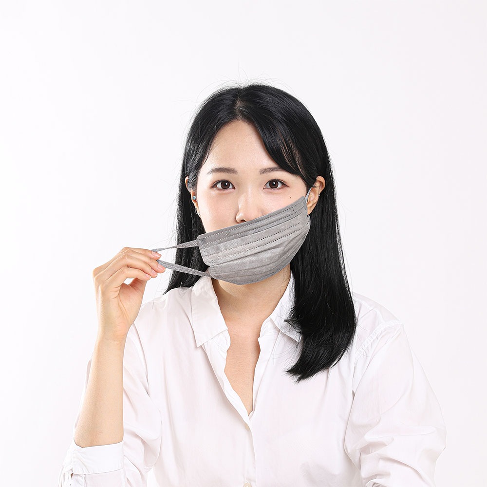 아이리스코리아 컬러 일회용 패션 귀안아픈 미인마스크 대형 50매