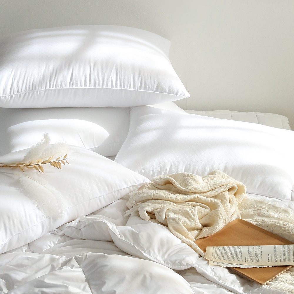 [신상품]크리타 [1+1] 수면앤코 마이크로화이버 엠보베개솜 2size