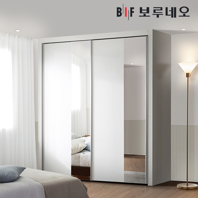 보루네오 하우스 10cm 메종 슬라이딩 작은방 붙박이장 맞춤가구 슬라이드 5자 6자 7자 