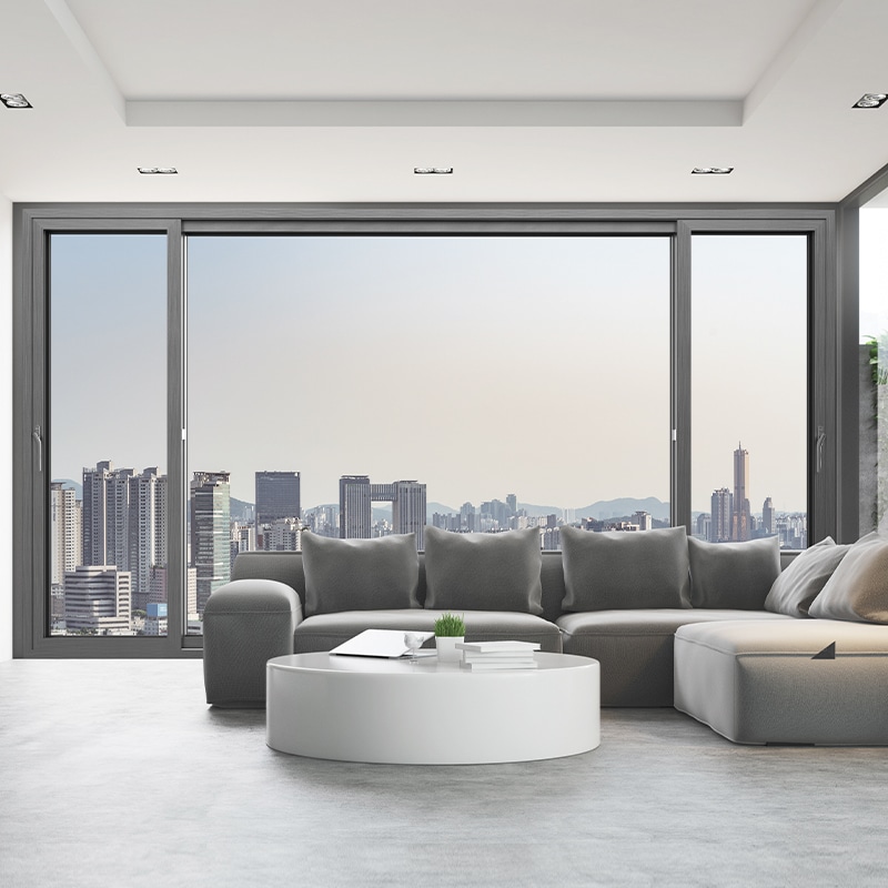 리바트 집테리어 L-SAFE 7 윈도우 창호 원데이 시공 (시공비별도) - L7 전면 발코니 세트 