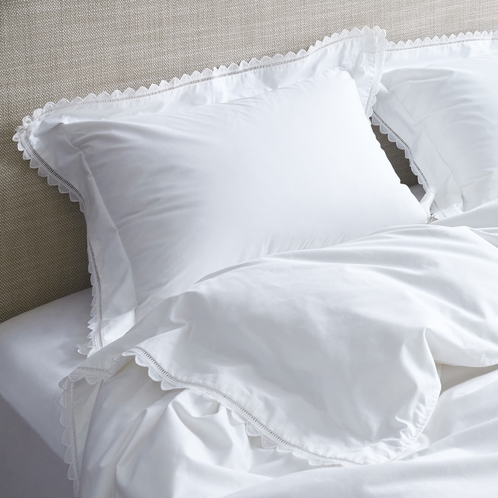 [신상품] 시몬스 화이트컬렉션 루밀라 60수 새틴면 침구세트 QE