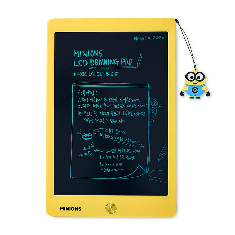 아이리버 미니언즈 LCD 드로잉패드 10인치 IMN-B20 전자노트