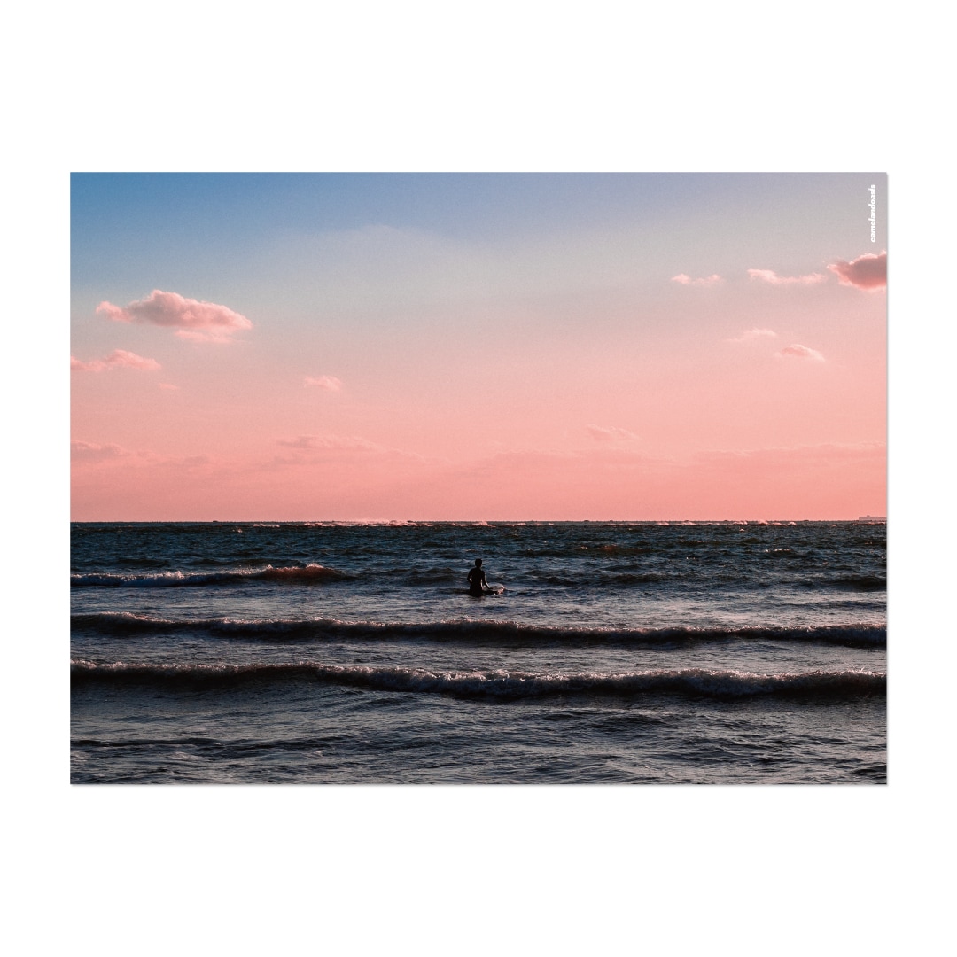 카멜앤오아시스 Untitled 16 부산 다대포 바다 서핑 서퍼 포스터