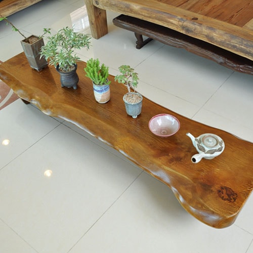 [신상품] 고목향 통원목 화분받침대 1000~1600사이즈 사이드테이블 화분대 TV다이 공장직영