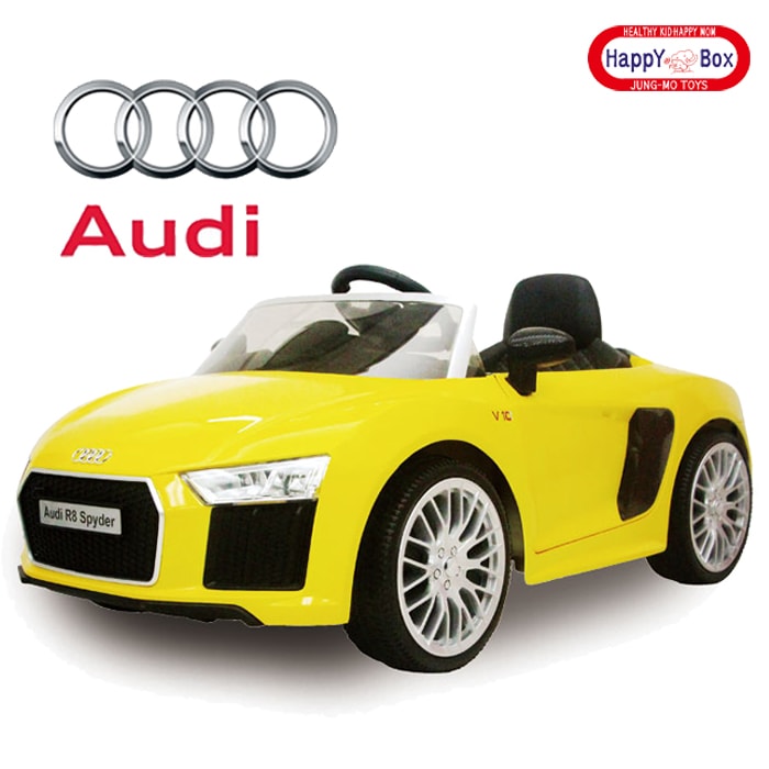 중모토이플러스 아우디 R8 스파이더 전동차 엘로우