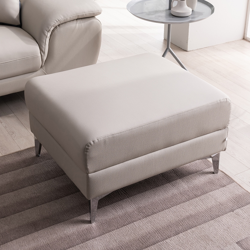 우아미가구 레브 가죽 스툴 2color 