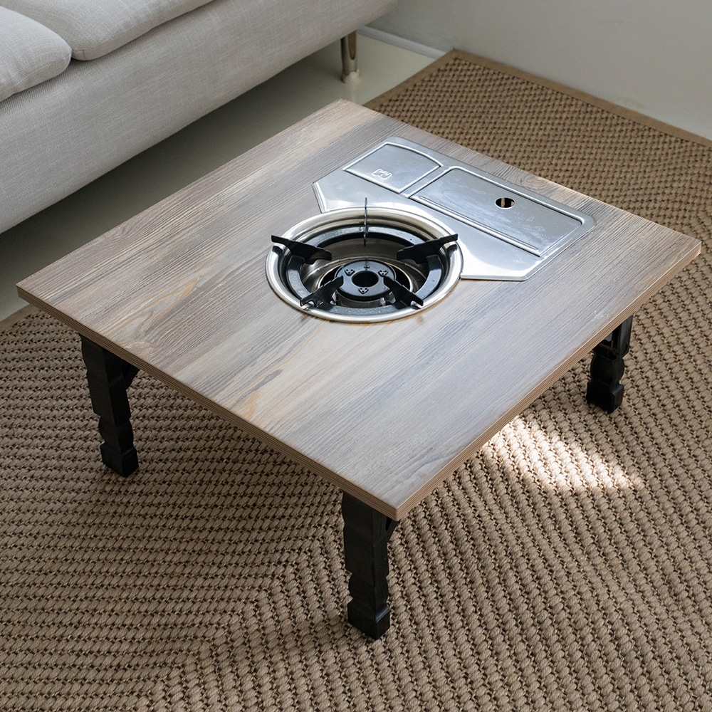 [오늘출발] [신상품] 소담갤러리 미니 불판테이블 접이식 미우새 유민상테이블 불판식탁 / 빈티지