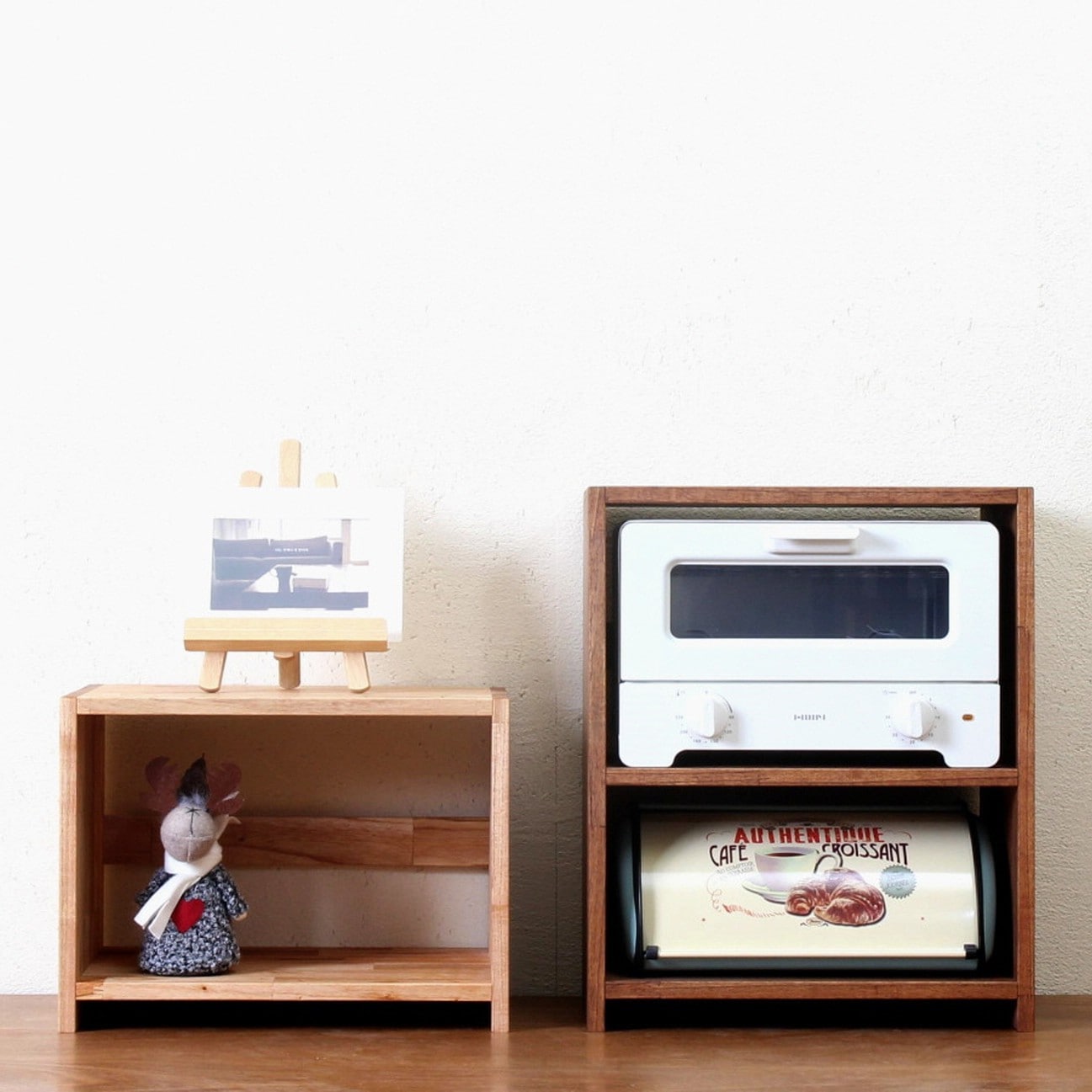 [신상품]인포캐빈 크기를내맘대로 전자렌지선반 원목다용도선반 주방선반 사이즈변경 주문제작가능