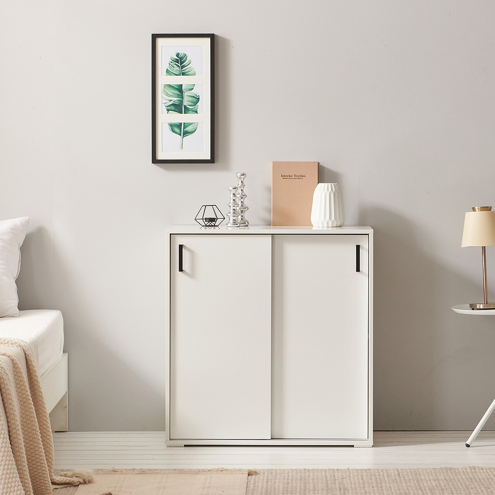 [신상품]리아즈하우스 디어 쓰임새 좋은 800 슬라이딩 수납장 LNE001C