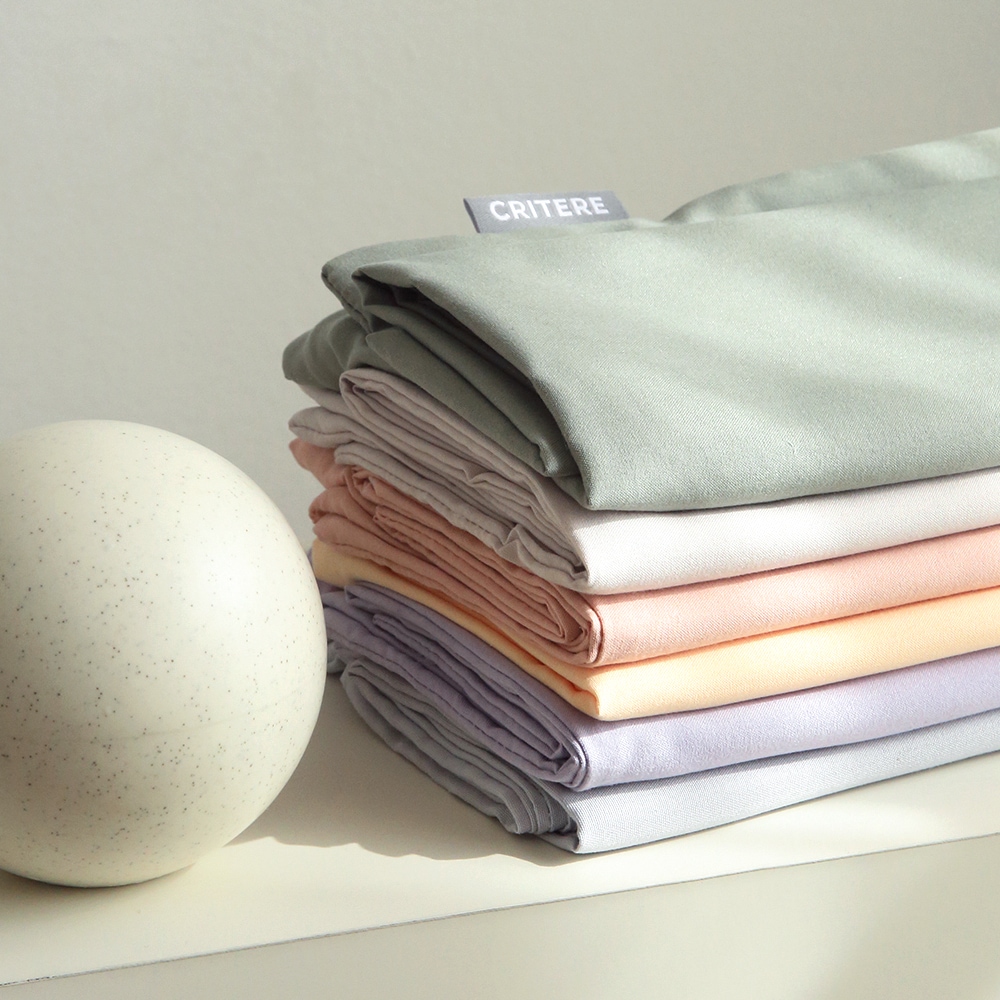 [신상품]크리타 수면앤코 에코가든 항균 베개커버 6colors