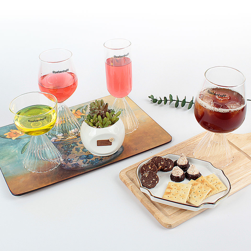 유니온코드 레벤호프 웨이브 와인잔 파티글라스 연말파티와인잔