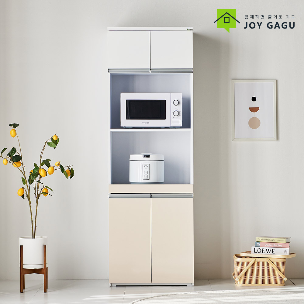 [신상품] 즐거운가구 샤론1800렌지대 주방수납장 주방가구 렌지다이 3colors