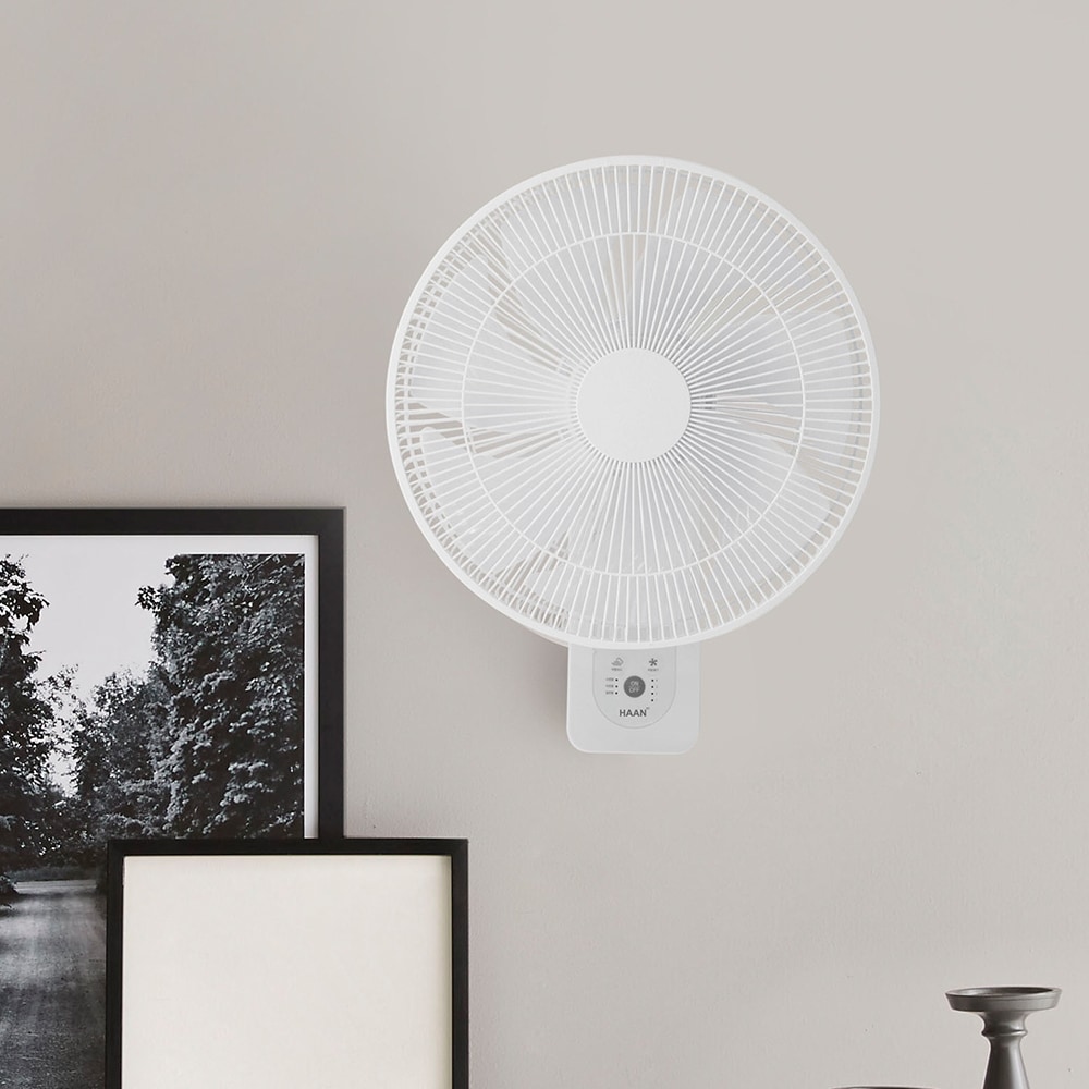 한경희이지라이프 [S급 리퍼] 14형(35cm) 벽걸이형 리모컨 DC선풍기 HEDF-SW7700