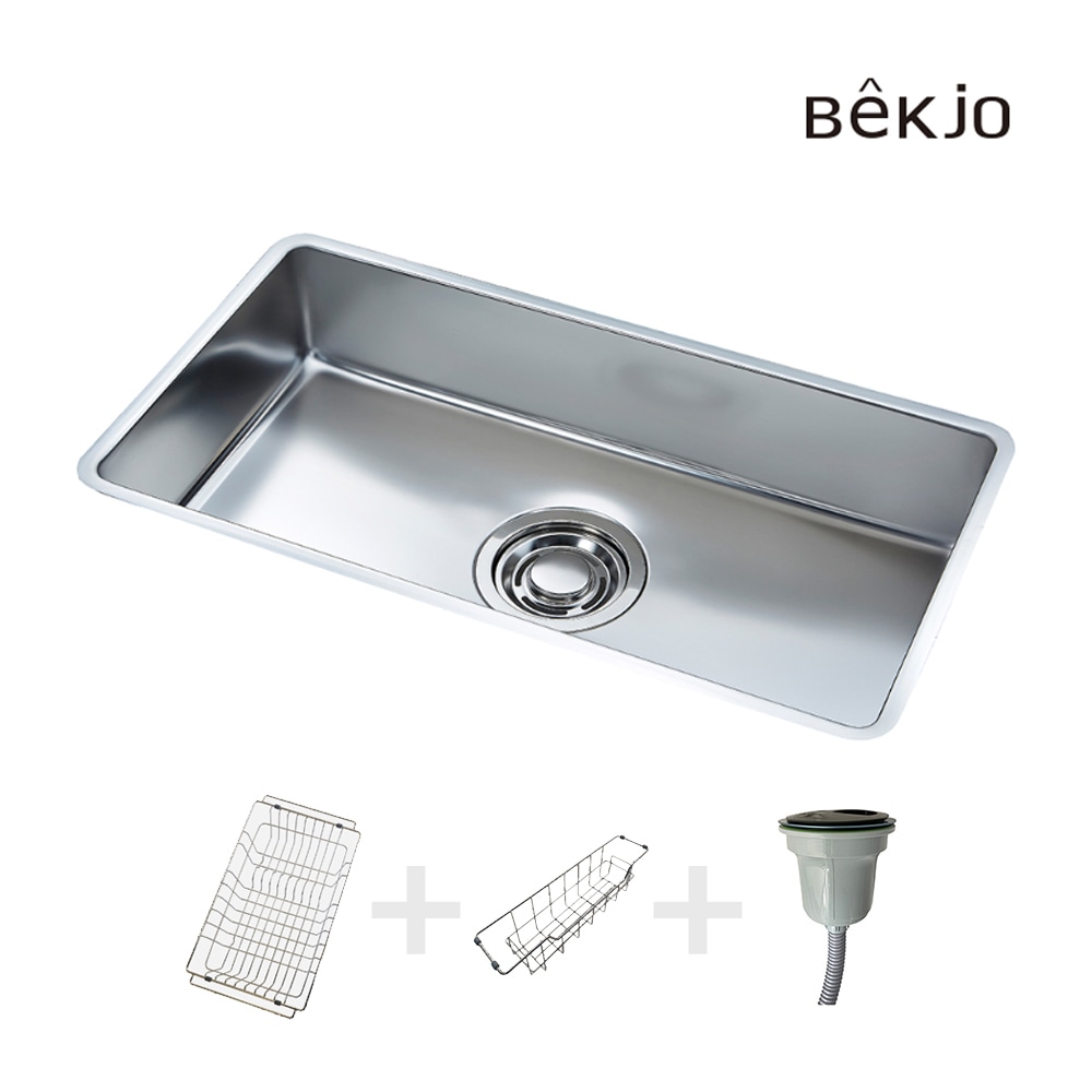 [신상품]백조씽크 그랜드860 20R 사각싱크볼 +코팅 가능 (시공대행)