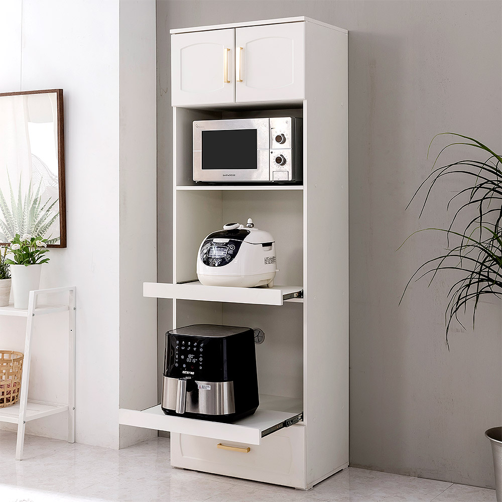 원스홈 더포크 600x1800 에어프라이어 수납 렌지대 / 주방가구 수납장 