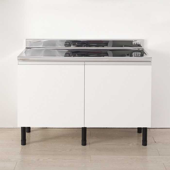 리즈하임 싱크대 완제품 1200 조리대 ST(2도어) 국내생산 4colors 