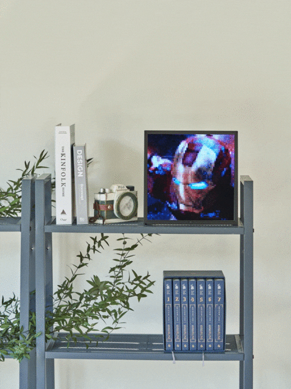 디붐 PIXOO 픽수64 인테리어 픽셀아트 움직이는 디지털 액자