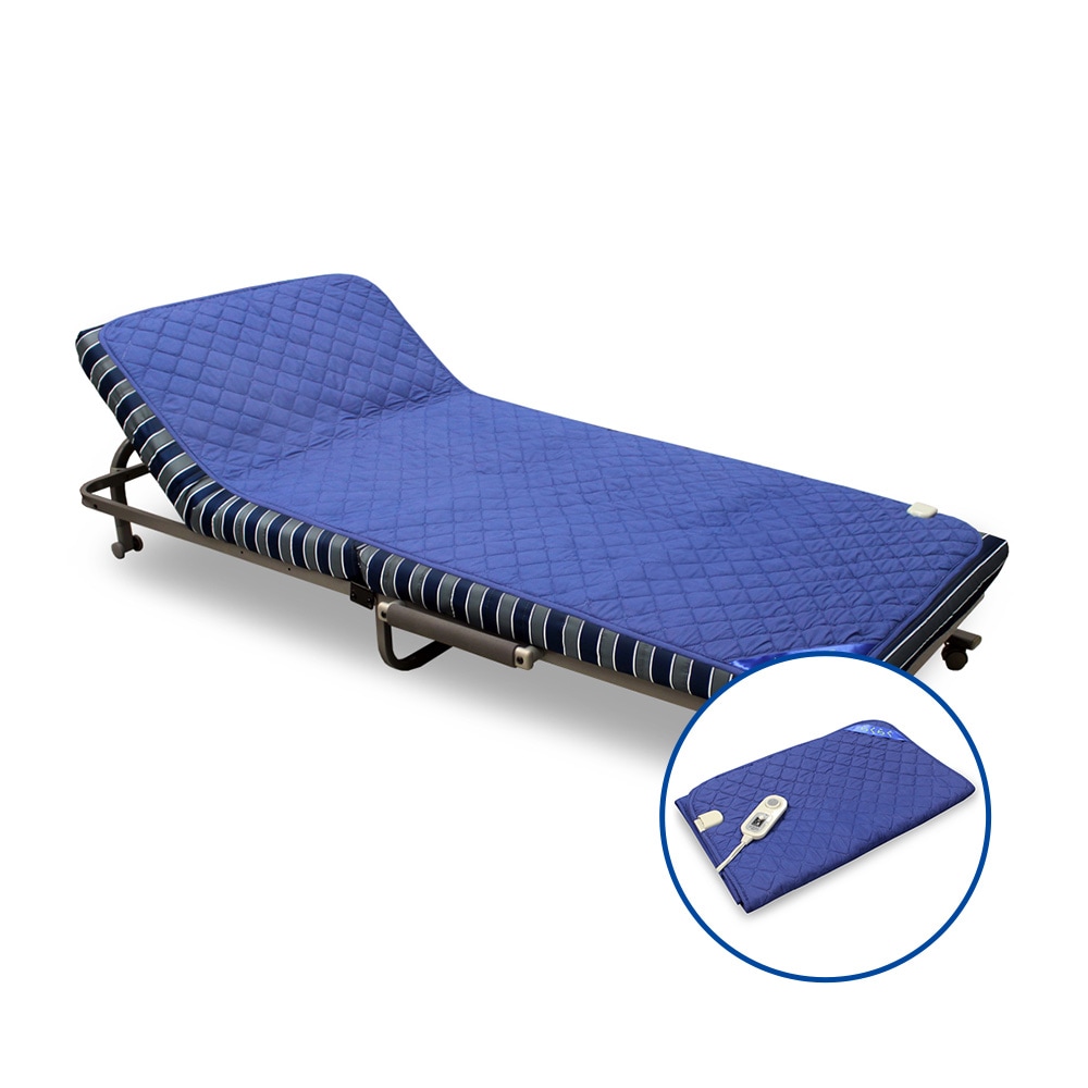 라꾸라꾸 침대1인용 4탄 싱글 접이식침대 온열매트포함 CBK-004S 