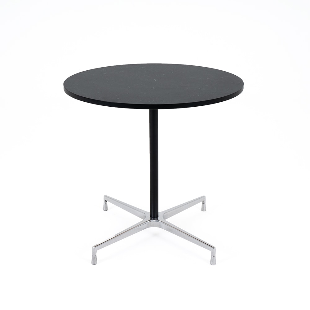 엔던디자인퍼니쳐 EN11BL 세라믹 원형 600 700 800 호마이카 HPM 블랙엣지 테이블 2인 4인용