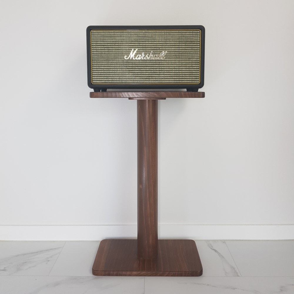 소리공간 마샬 스피커 우드 스탠드 스탠모어 거치대 3olors