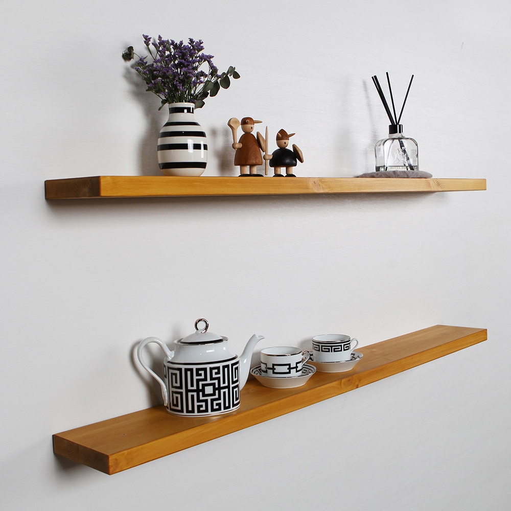 [신상품] 내맘대로자른나무 주문제작 긴선반 인테리어 무지주선반 벽선반