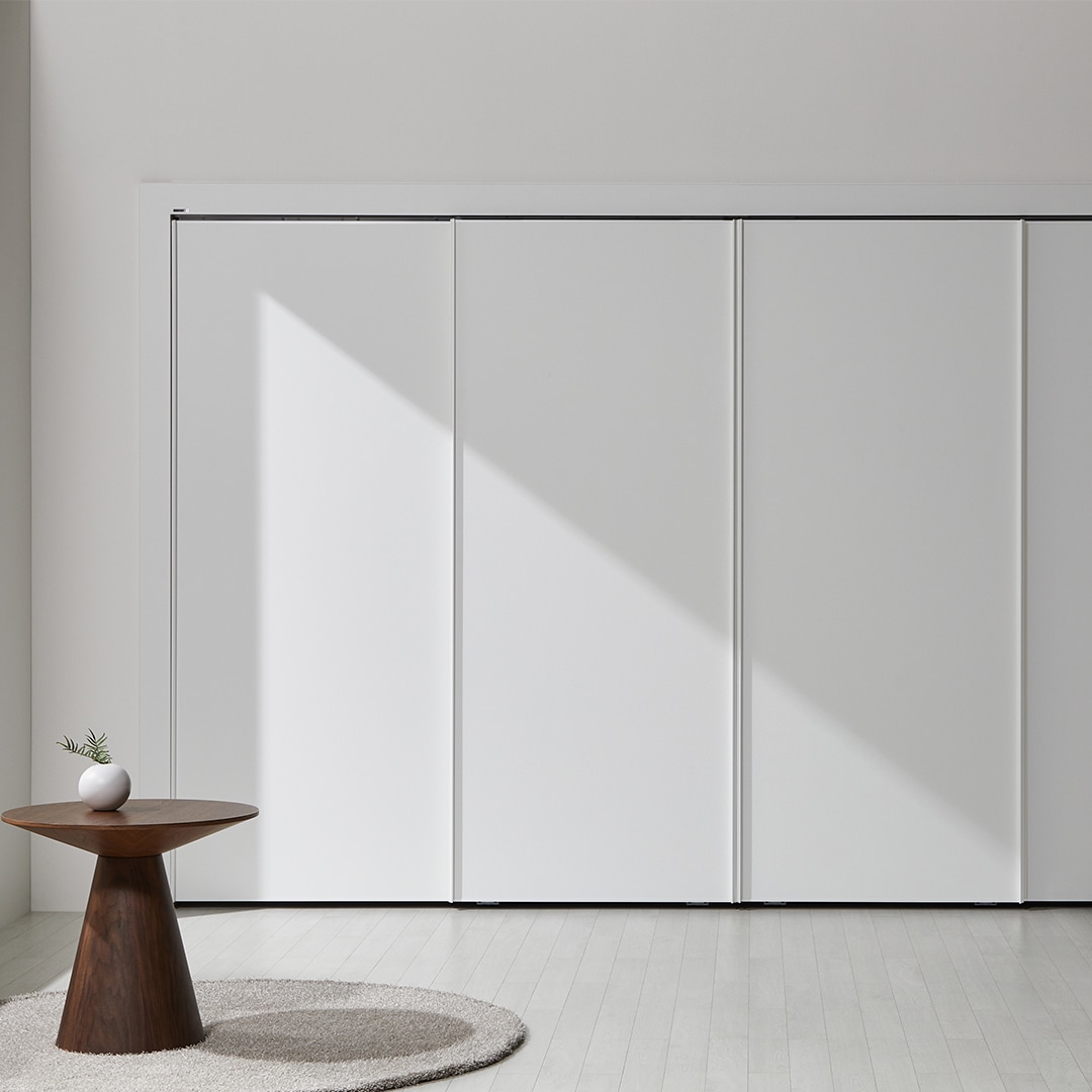 한샘 한샘몰pick 솔리에 밀로 마일드 댐핑 슬라이딩 붙박이장 15cm 