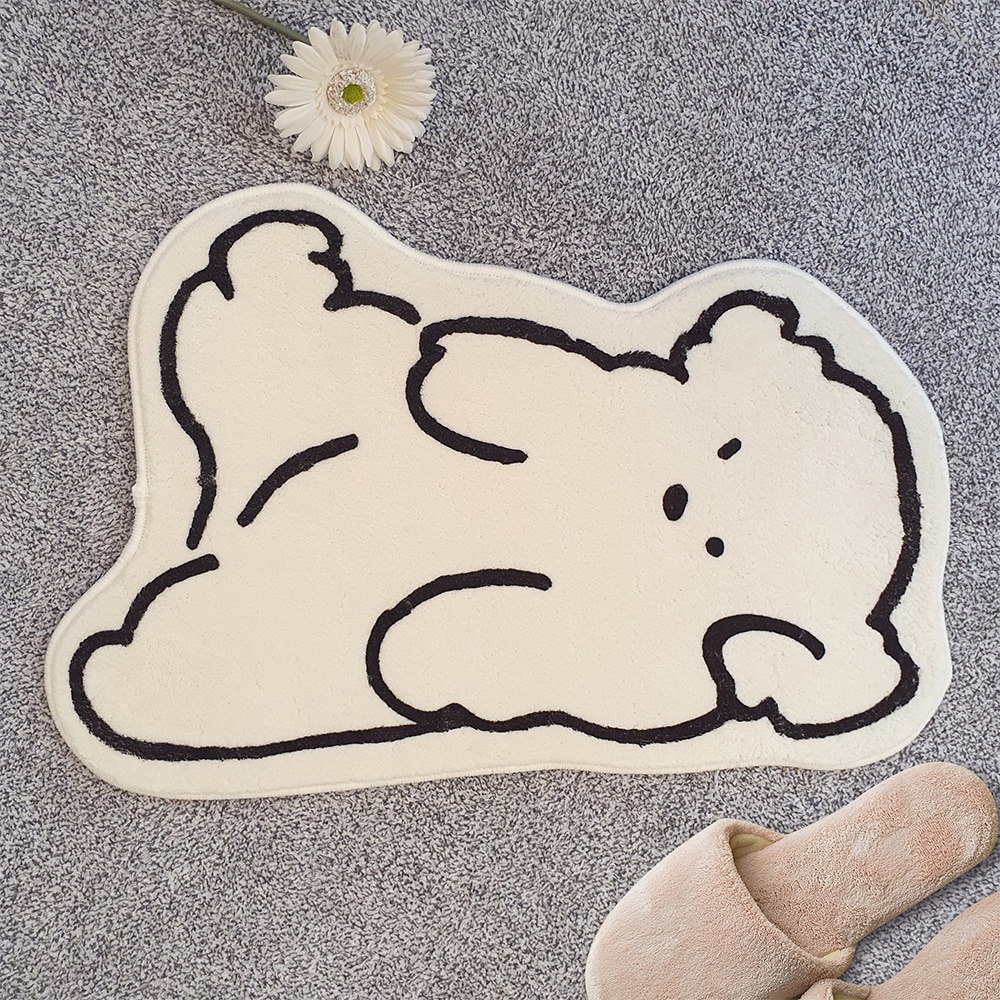 [헤이루미][오늘출발][신상품]레나에너지 발매트 현관 주방 욕실 화장실 감성 매트 강아지 나른 퍼피