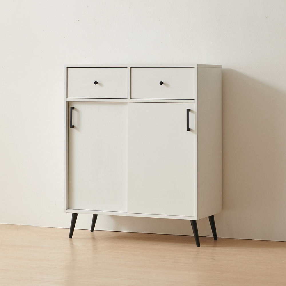 [신상품] 무드앤스 앤도르 거실 안방 베란다 다용도 미닫이 슬라이딩 서랍 수납장