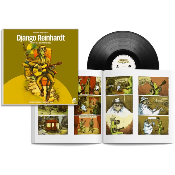 굿인터내셔널 1LP+양장본 아트북- 장고 라인하르트 엘피 바이닐