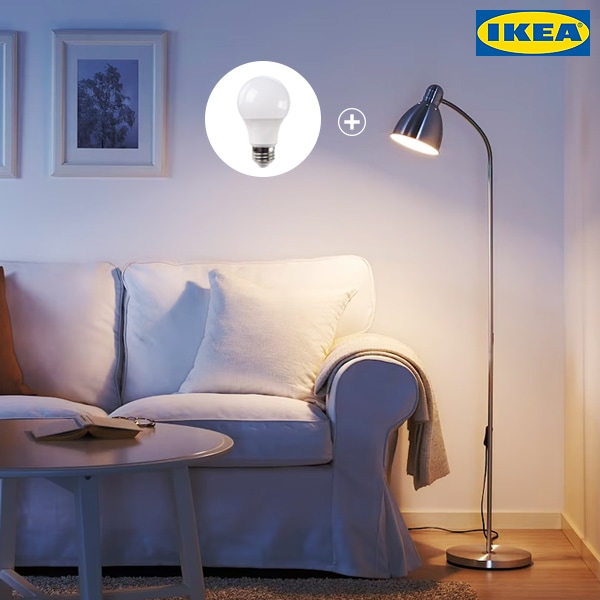 이케아 LERSTA 레르스타 장스탠드(전구포함) 2colors 