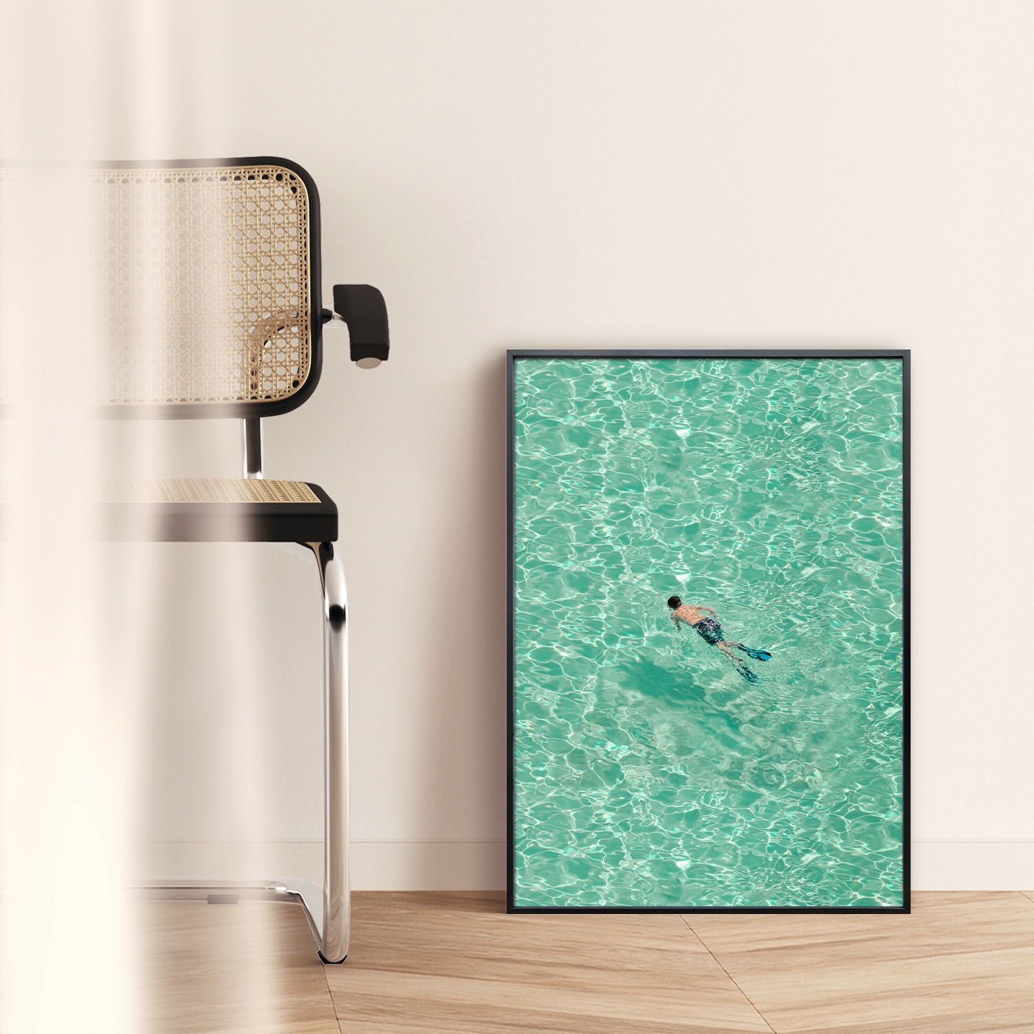 멜팅스튜디오 나의 유럽 모먼트 인테리어 포스터 액자 / 103 Oasis dream / - 미니 포스터(5X7인치)_포스터만 (액자 미포함)