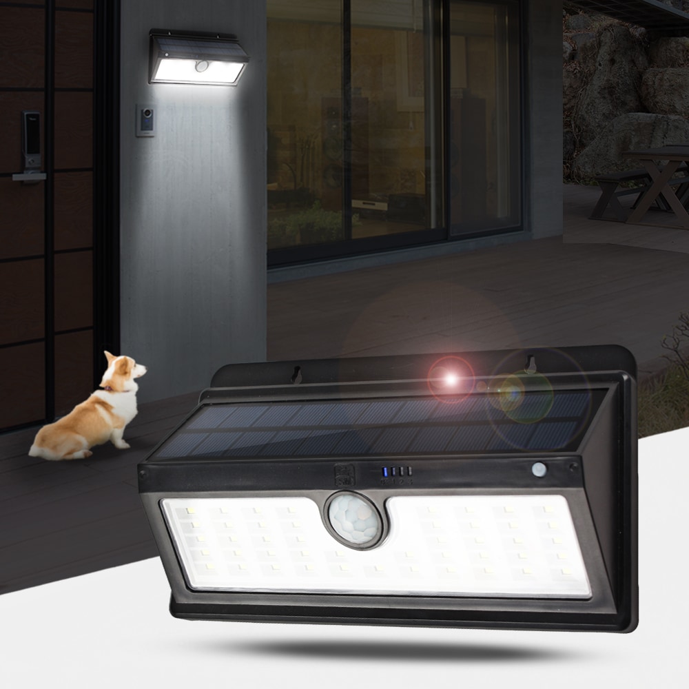 신성나라 태양광 센서등 태양열 조명 벽등 정원등 45구 플러스 SS241A 