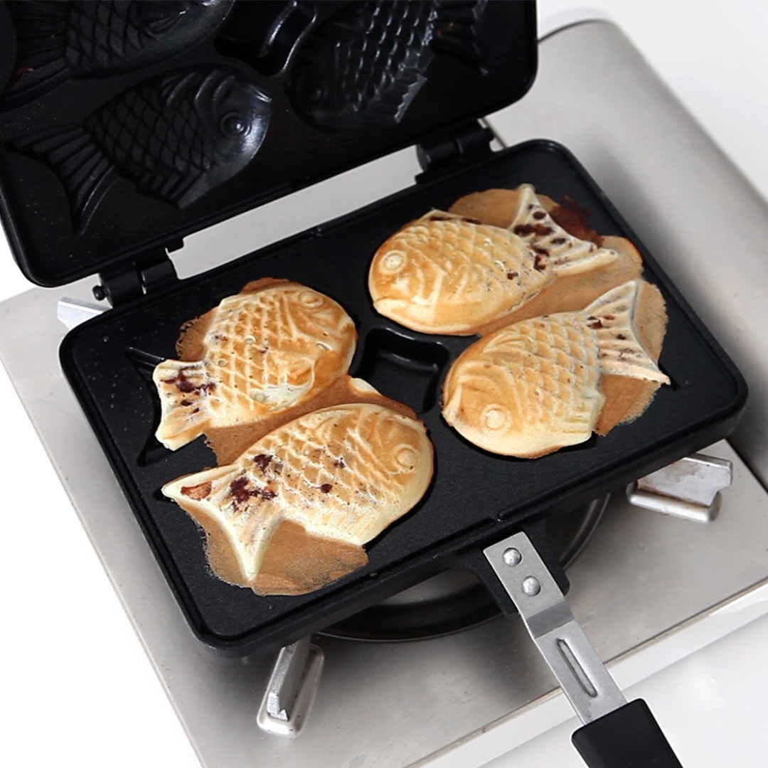 상상앳홈 우리집이 붕세권 국산 붕어빵 팬 / 붕어빵 만들기 / 4구