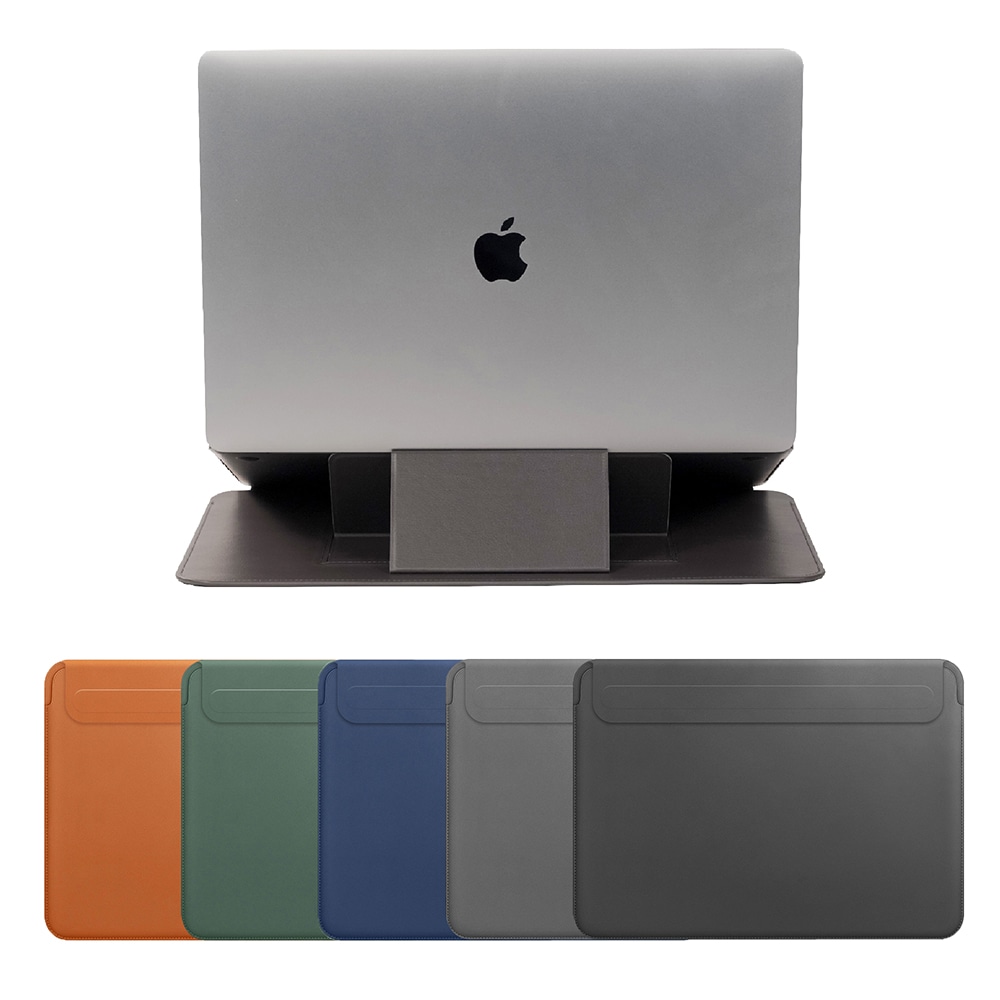 Ekeepment 맥북 프로 에어 M1 M2 가죽 파우치 노트북 슬리브 케이스 레더프로 3세대