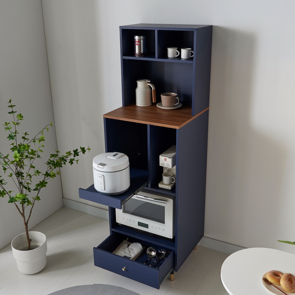 [신상품]가온퍼니처 아티스 600 멀티 광파형 렌지대+600 상부장세트 5colors