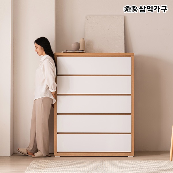 삼익가구 빅라지 1000 5단 광폭 초대형 서랍장 