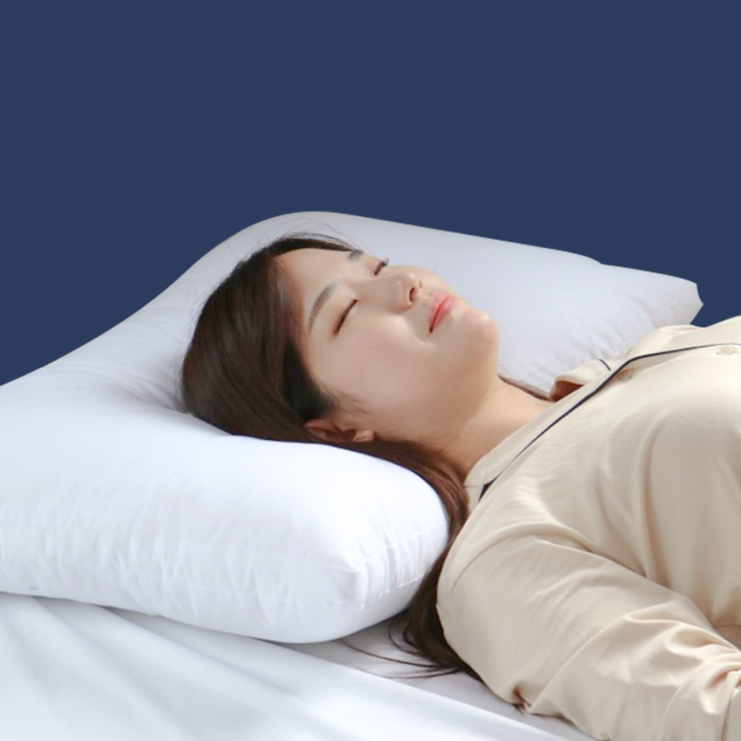 [신상품] 딥몽 기적베개 마이크로화이버 기능성 경추 베개 (한정 증정) 1EA